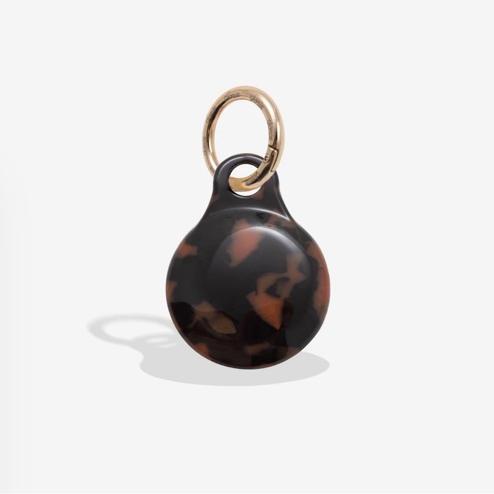 Sonix Brown Tort AirTag Cover